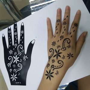 removable henna tattoo sticker tattoo sticker stencil