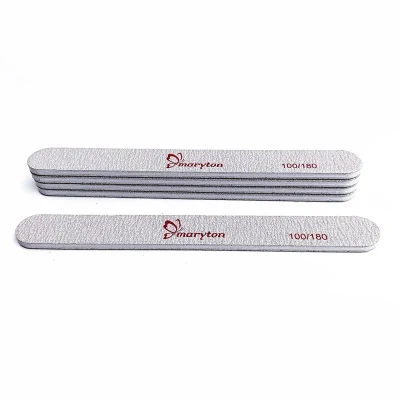 Round Pattern Manicue Nail Files Straight Private Label