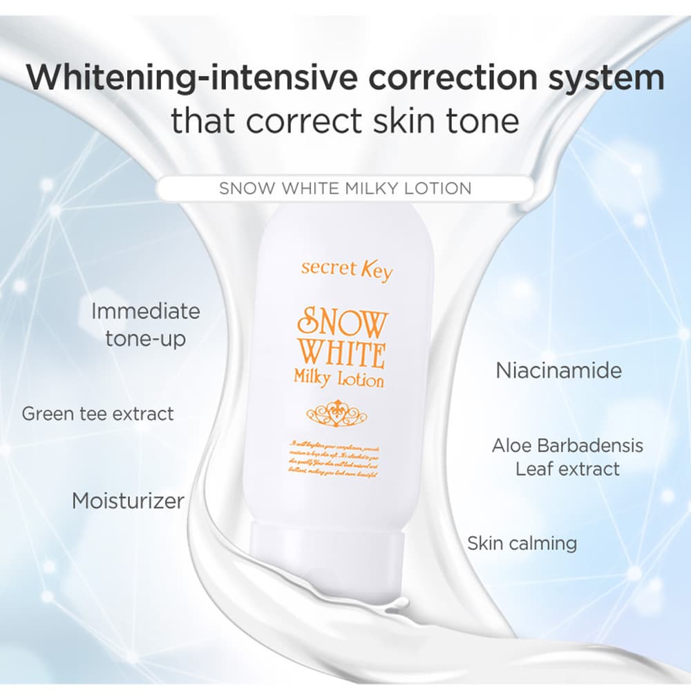 Secretkey Snow White Milky Lotion 120g