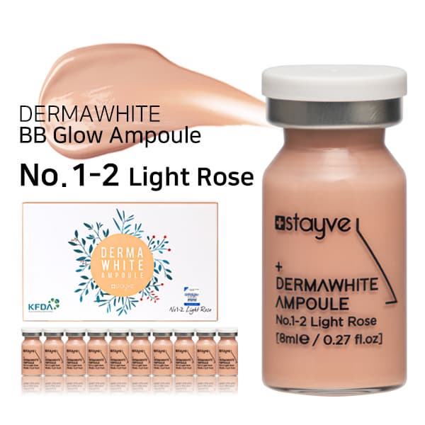 STAYVE DERMAWHITE AMPOULE NO.1-2 LIGHT ROSE 10 X 8 ml