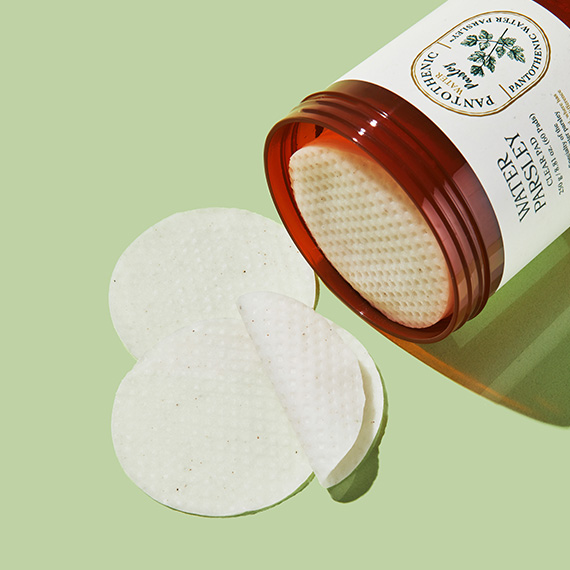 [THE SKIN FOOD] Pantothenic Water Parsley clear Pad (250g, 60 sheets)