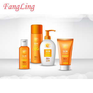 Wholesale high quality white whitening organic sunblock cream suitable for all skin