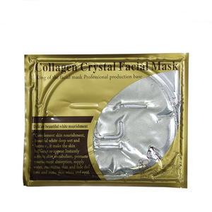 Wholesale Skin Care Private Label Anti Wrinkle Gel Gold Collagen Crystal Breast Mask