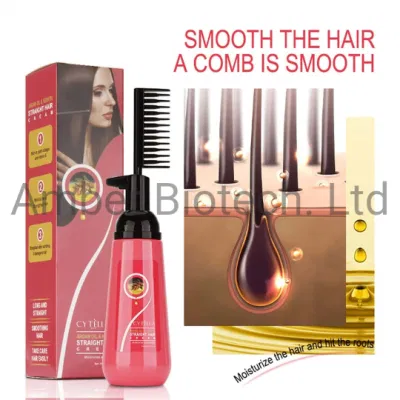 Wholesale Straightening Cream Building Fiber Care Products Perm Solution with Comb