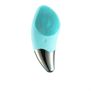 Wireless charging silicone face cleanser facial cleansing brush electric facial massager