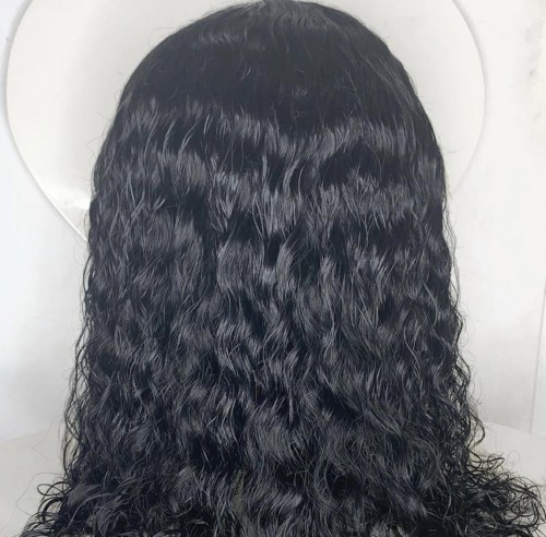 Brazilian 16 inch (more inches available) curly lacefront wig