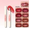 Manufacturer 8 Colors Water Glossy Moisturizing Hydrating Lip plumping peptides Small Quantity Support Private Label Lip Gloss