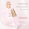 5ML Round Head Portable Mini High-end Perfume Bottle Spray Bottle With Bottom Direct Self-filling