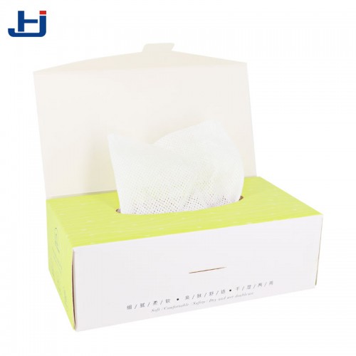 Pure Cotton Facial Tissues Facial Towelettes Soft Absorbent