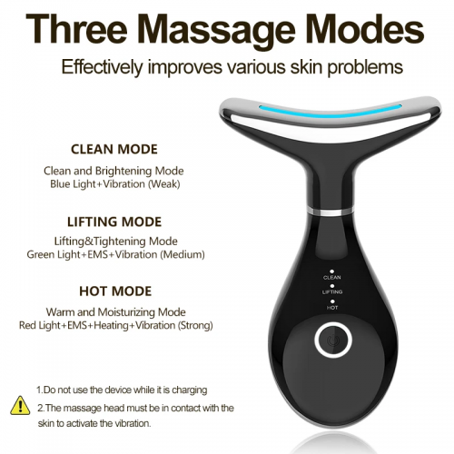 7 Colors Neck Face Beauty Device Facial Lifting Massager Reduce Double Chin Face Sculpting Skin Care Tool