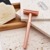 Customized Eco Friendly Zero Waste Reusable Double Edge Blade Safety Razor Female and Male Portable Hair Removal