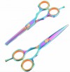 7 Inch paper coated barber scissors