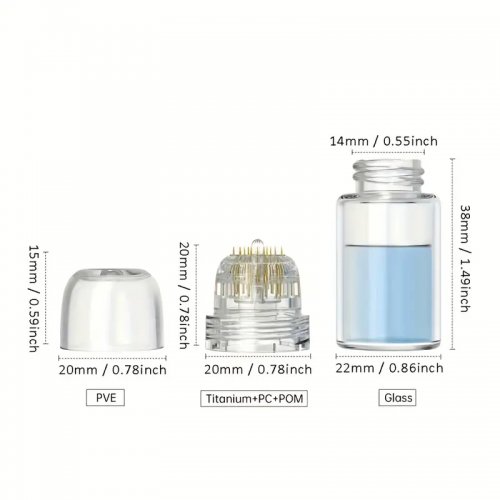 20pin needles Microinfusion Hydra derma stamp 0.25mm 0.5mm 1.0mm 1.5mm