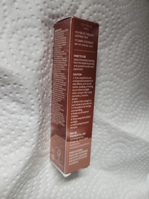 [rom&nd] ROMAND The Juicy Lasting Tint Lip 3.5g