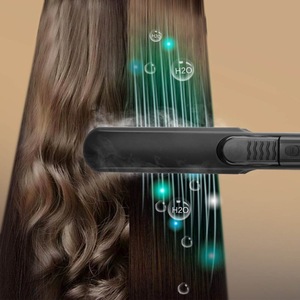 110-220V Voltage Salon Ceramic Steam Styler Hair Straightener
