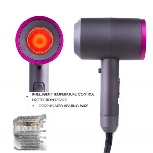 2020 Low Noise Professional Hair Dryer Salon Hot Cold Wind Blower Dry one step Electric Hair dryer