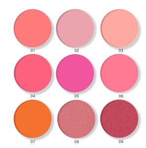 2021 Hot Selling Blush Oem No Logo Design Blush Can Be Freely Choosed With 4 Colors Of Blush Face Makeup Lovely Blush Palette