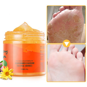 24K Gold Shea Butter Foot Whitening Cream Moisturizing Exfoliating Cream Dead Skin Remover Cracked Feet Cream Skin Repair Care