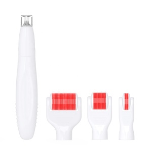 5 In 1 Skin Care Kit Microneedle Derma Roller 03mm 0.5mm 1.0mm 1.5mm