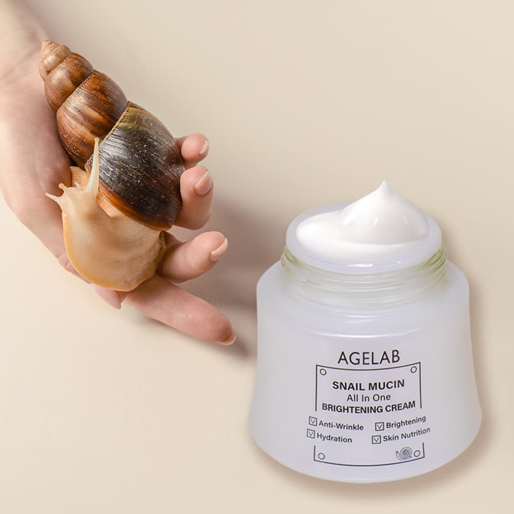 [AGELAB] Snail Mushin All In One Brightening Cream 60g