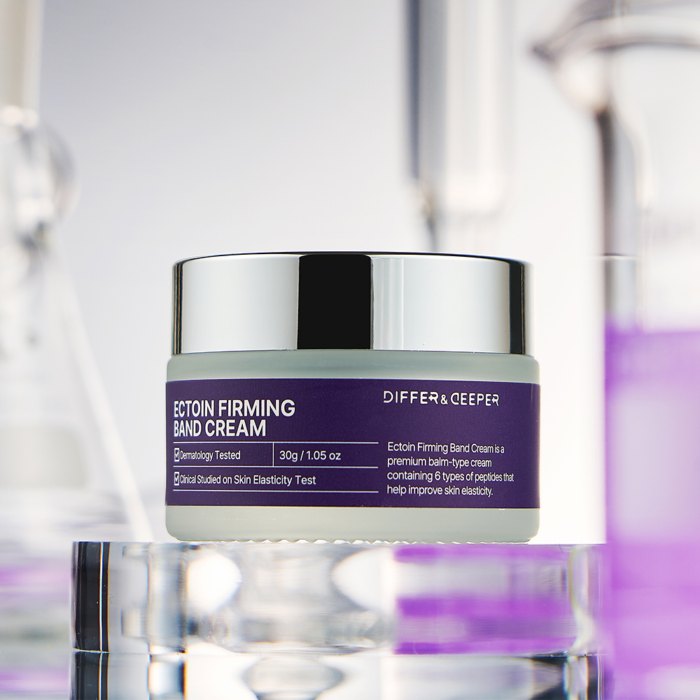 CPNP_DIFFER&amp;DEEPER Ectoin Firming Band Cream Ectoin 6 types of peptide complex, Wrinkle