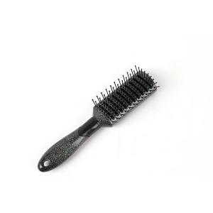 Custom professional detangling PP luxurious glitter hair brush with teeth