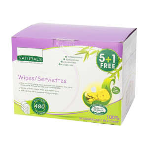 Custom Wet Tissue With Aloe Vera And Vitamin E Flushable Baby Wipes