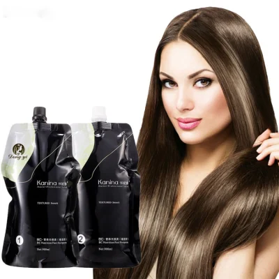 Fashion Permanent Professional Hair Perm Lotion Factory Production Curly to Straight Hair Perm Customized Hair Cream Perm