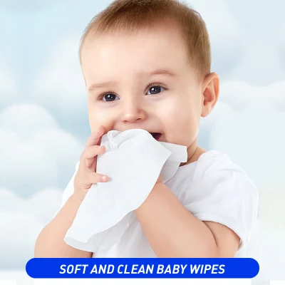 Flow Pack Unscented Baby Wipes 80CT