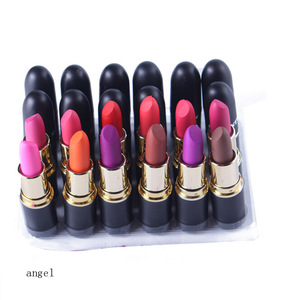 Free sample Factory supply Romantic Bear 12 colors matte lipstick