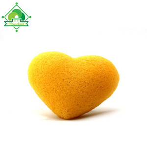 Heart Shaped Konjac Sponge, Ideal For Sensitive Skin Konjac Sponge Organic, Deep Pore Cleansing Konjac Sponge Wholesale