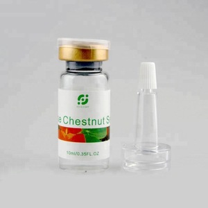 High Quality Tiny Glass Bottle Anti Redness Horse Chestnut Serum Skin Repair Face Serum for Women