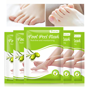 hot sales olive extract foot peel mask exfoliating Essential oil foot mask feet skin