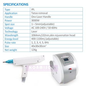 IPL Laser tattoo Gun For eyeliner , lip liner , skin rejuvenation
