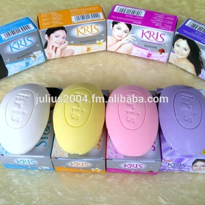 KRIS Beauty Soap / Bath Toilet Soap with French Perfume Fragrance and Moisturizer