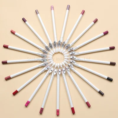 Lip Liner Pencil 25 Colors Professional Matte Lipliner with Sharpener Waterproof Long Lasting Smooth Natural Lip Makeup for Woman Cosmetic