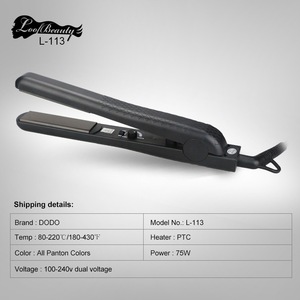 Loofbeauty Rechargeable 2 in 1 Hair Straightener Curling Iron
