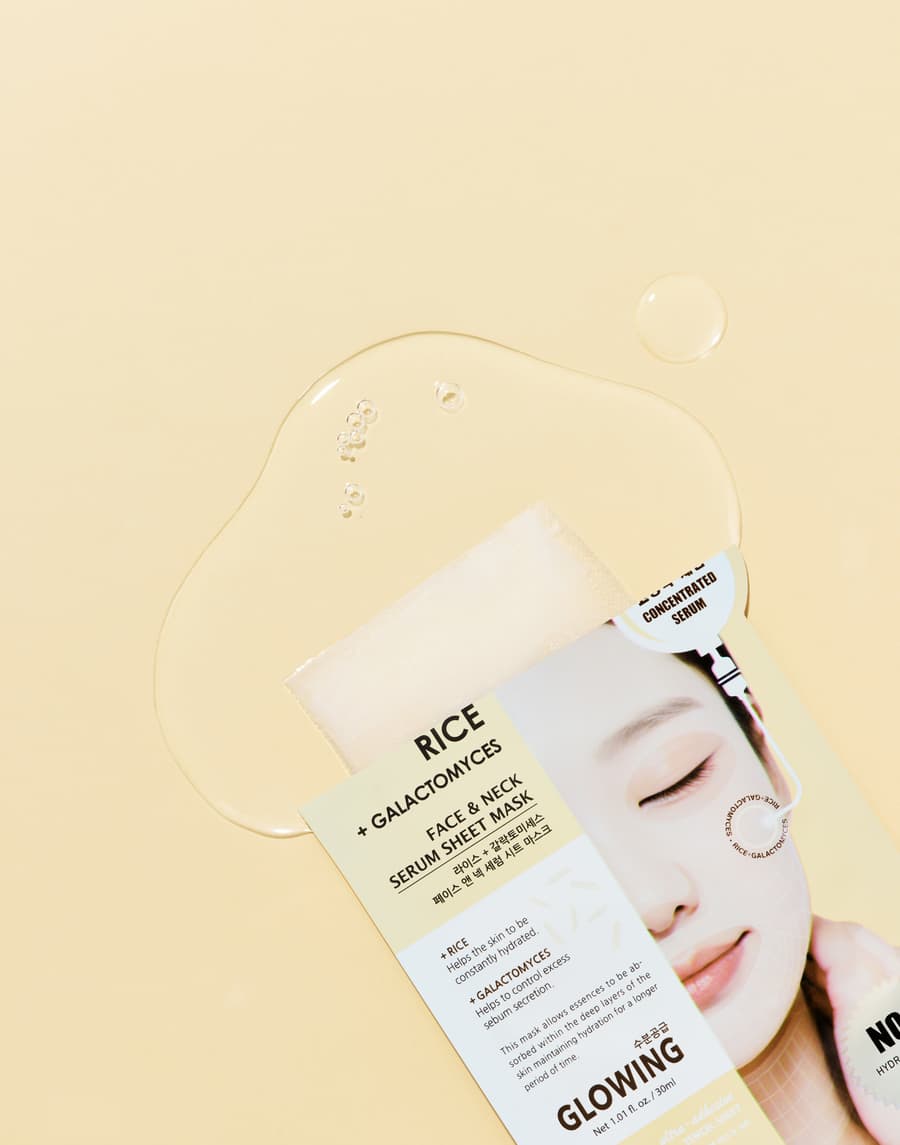 MEDIFORDEAR FACE &amp; NECK MASK [RICE + GALACTOMYCES]