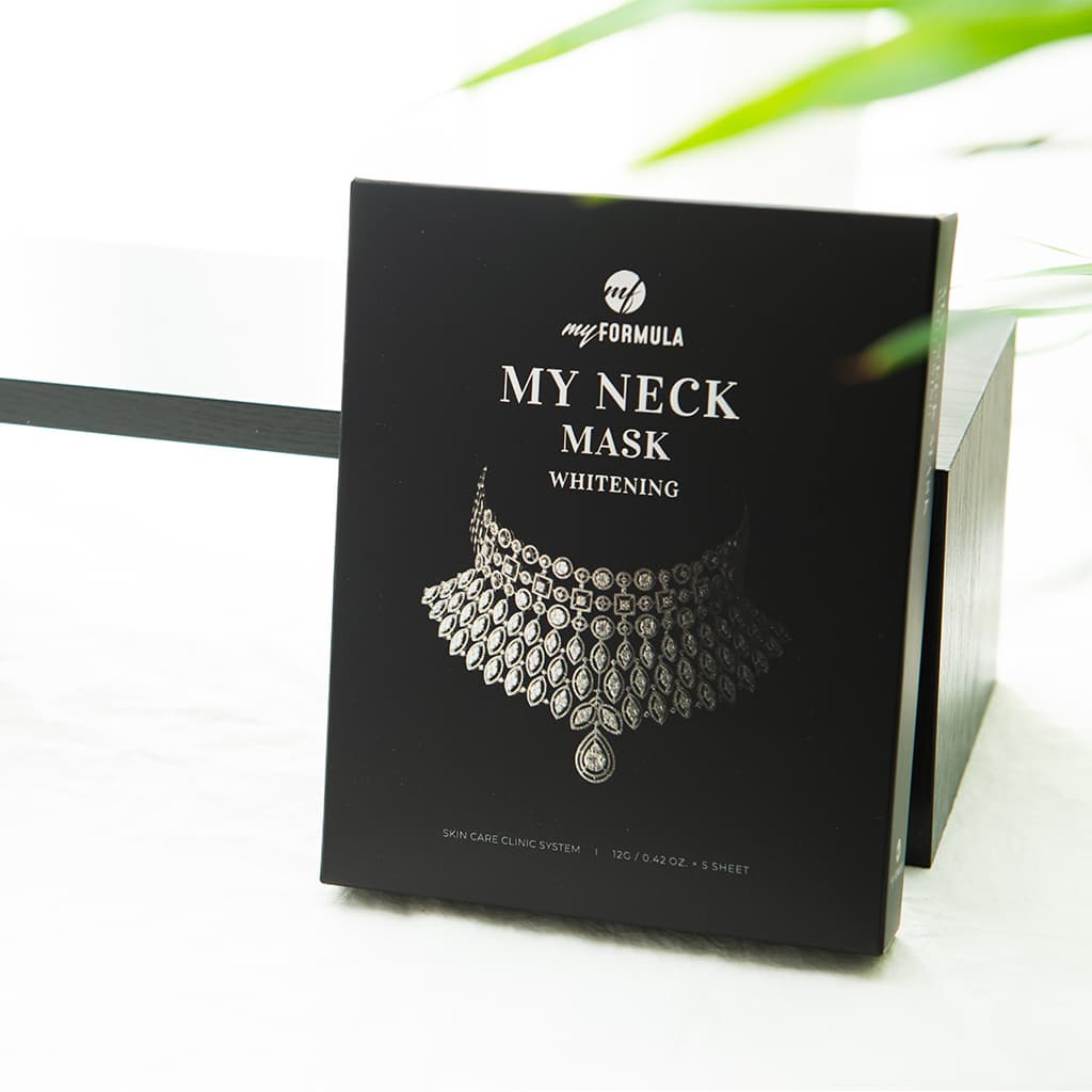 My Formula My Neck Mask Brightening Neck Wrinkle $ Brightening Care