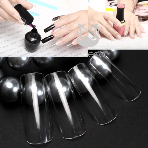 Nadeco wholesale imported ABS artificial false nail tip  acrylic nails salon manicure