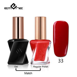 Nail Gel Factory Supply New 2PCS/SETS Gel Nailpolish Match Regular Polish Wholesale Fast Cure 15 ml Gelcolor