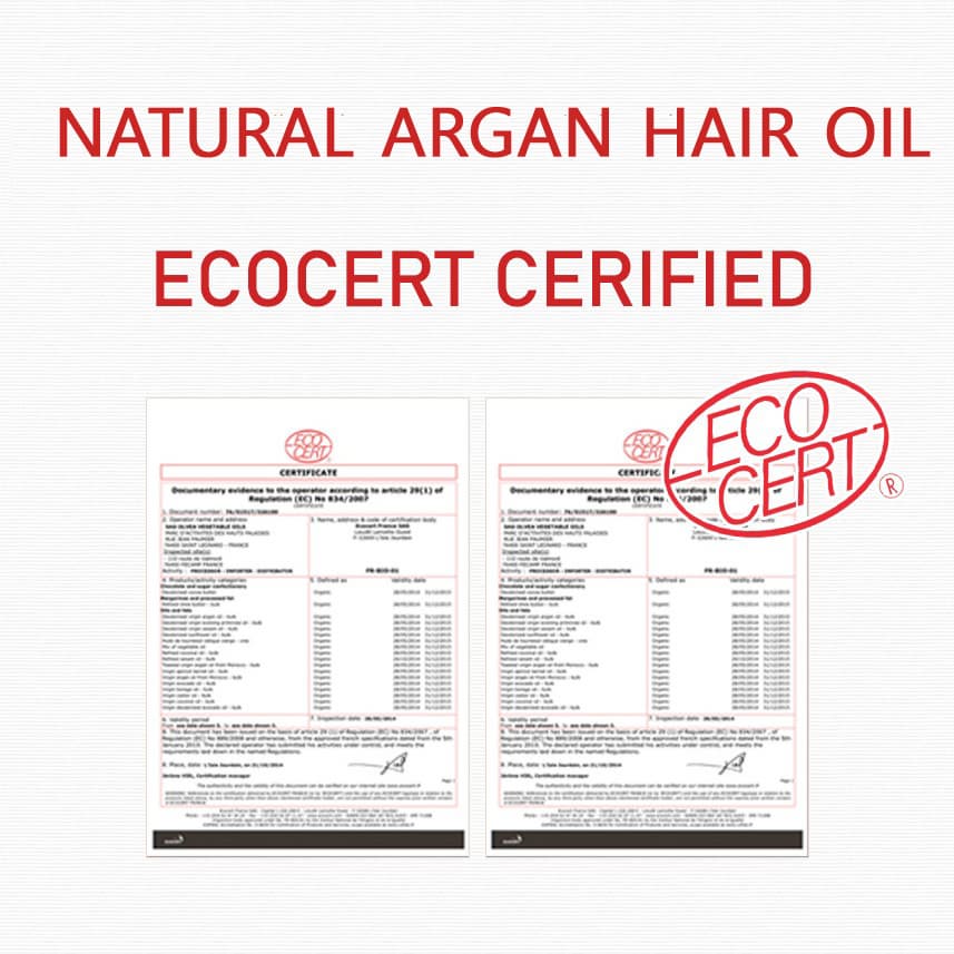Natural Argan Hair Oil