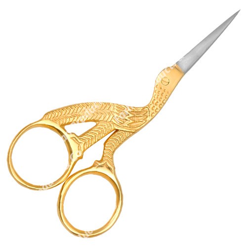 New Stork Embroidery Scissors fancy Shear Thread Cutting Trimming Cuticle Scissors