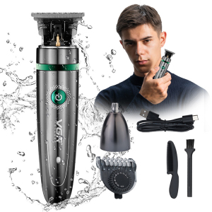 New VGR V-258 Whaterproof Electric Haircut Machine and Nose Hair Trimmer 2in1 Hair Trimmers