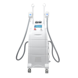 Newest double cryolipolysis device + cavitation slimming machine + RF fat burning machine