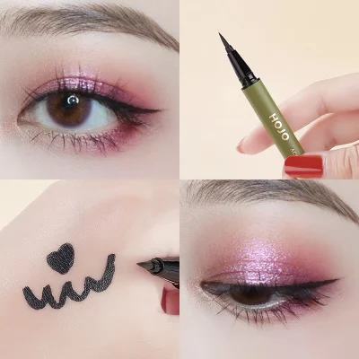 Nv344 Wholesale Eye Beauty Colored Eyeliner Self Adhesive Magic Eyeliner Have Stock