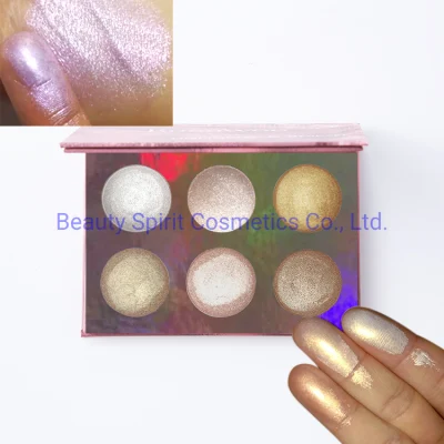 OEM Big Brand Quality Cosmetics Makeup Bronzer Eyeshadow Palette Makeup Face Highlighter