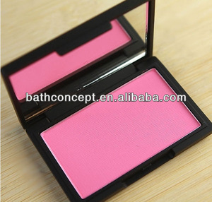 OEM pressed powder case with blush