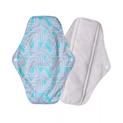 Organic Bamboo Cotton Menstrual Sanitary Pads Manufacture Washable Reusable Sanitary Pads