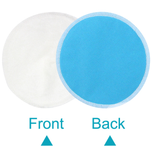Organic Bamboo Nursing Pads Washable Breast Feeding Pads With laundry Bag
